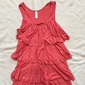 Ventti Coral sun dress or swimsuit coverup